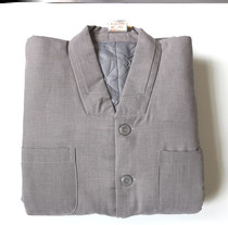 Embroidered short gown Zen repair ancient warm autumn and winter set monk monk dress monk robe cotton jacket thick monk robe cotton