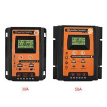 Foreign trade model 12V24V universal solar controller 30A 50A 70A large ampere PWM battery charging control