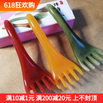 Scraping Plate Five Paws Health Care Five Fingers Scalp Head Therapy Comb Massage Comb Head Meridians Comb Three Grip Beauty Dial Fascia Bar