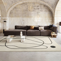 Hyundai modern minimalist cream abstract living room carpet bedroom bedside blanket home sofa tea table mat mat