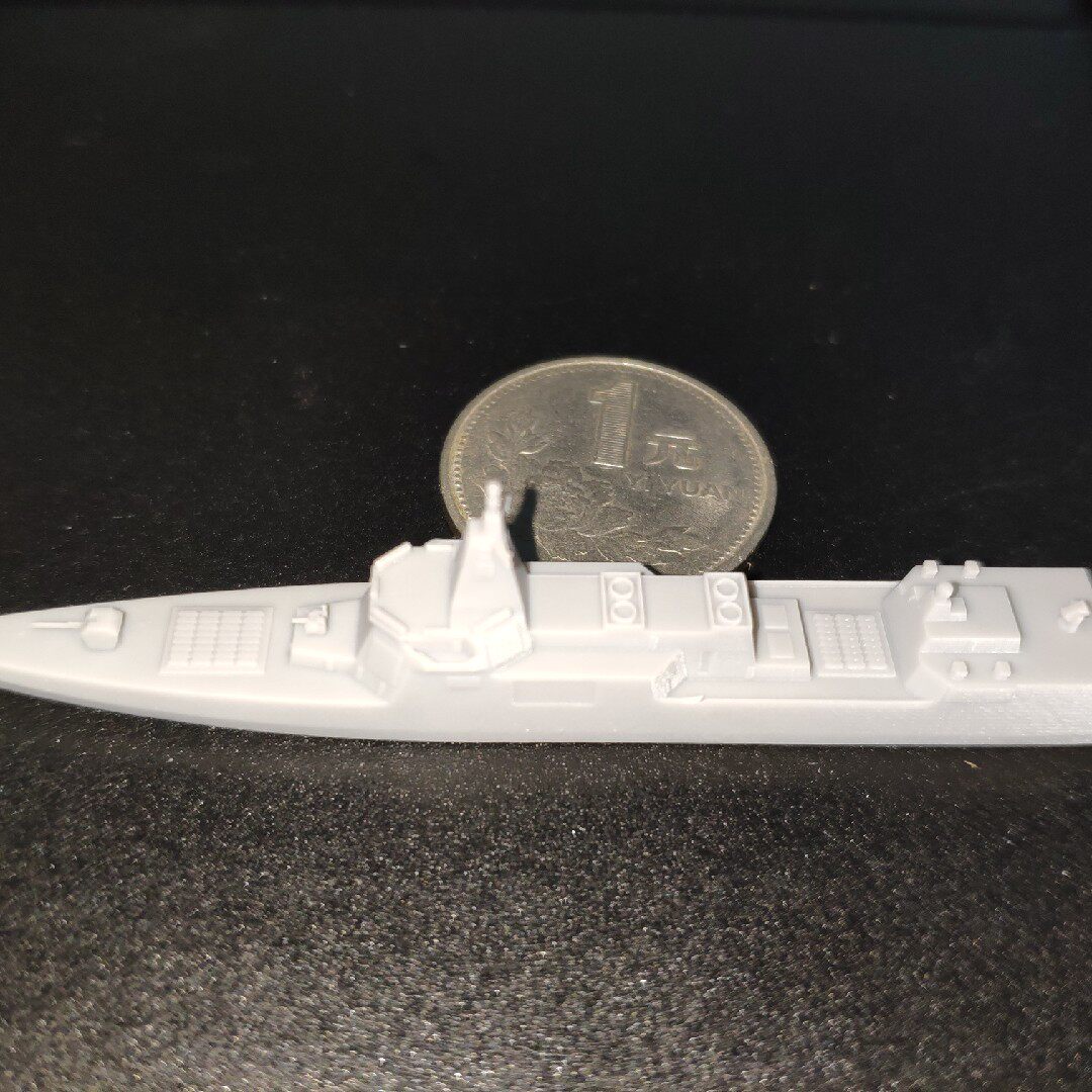 1 2000 Chinese Type 055 destroyer steed model