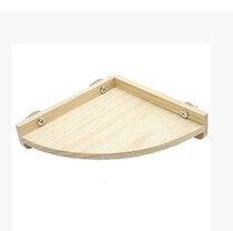 Chincho wooden platform fan-shaped springboard pedal toy molar supplies with cages can be fixed
