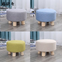 Low chair 30cm40cm high stool coffee table small stool Net red seat Pier wooden pier seat home board