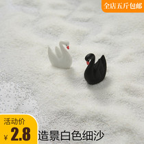 500g pure white quartz sand natural sand landscaping white sand decoration with white fine sand particles sand stone to kill smoke sand