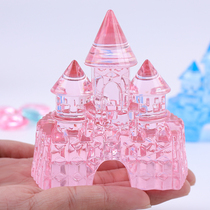 Childrens Toys Acrylic Castle for Crystal Castle for Large Transparent Gem Rewards Gifts for Girls Birthday Gift