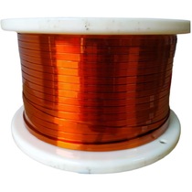 High-Power flat coil inductor self-adhesive enameled flat copper wire T2 copper flat wire 0 01~3 0mm