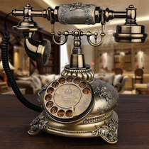 GDIDS Antique telephone European retro pastoral fashion creative wireless card telephone Home landline