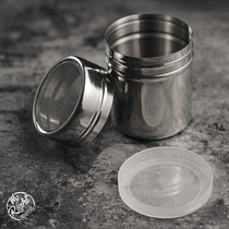 Ho Shi Xian Sen stainless steel sprinkler Fancy coffee sprinkler Cocoa powder sprinkler can mesh with cover
