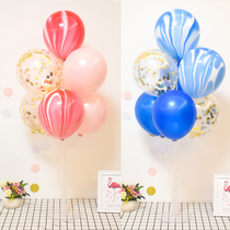 ins Net red photo decoration decoration Adult baby birthday decoration Childrens creative table balloon table floating