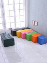 Low stool storage fitting room stool stool Stool 60 rest seat stool bed bed stool leather seat
