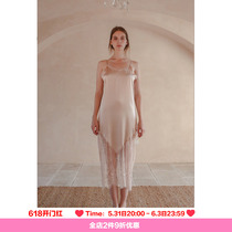 Original design true silk spring summer in Roof Mance Ruman Division Silk Sexy Harnesses Home Conserved Women Sleeping Skirts