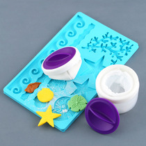 Fondant Dry Pace Anti-stick Puff sprinkler Cake cookie sprinkler Starch Built-in powder box Anti-stick baking tool