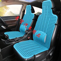 Summer ventilated car cushion Summer cushion plastic seat cushion van large and small bus truck single seat cushion