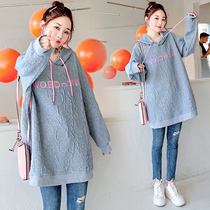 Pregnancy Woman Dress Spring Autumn Season blouses Pregnant Women Pregnant Women Pregnant Womens Autumn Clothes Fashion online Red mid-autumn Ligue 1 Weak cloister