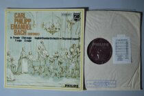 CPE Bach symphony episode of Lepard Leppard Bach Sinfonia PHILIPS Blackglue LP