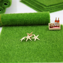 Simulation lawn moss Artificial grass False moss moss fleshy micro-landscape diy decorative materials Flocking turf moss