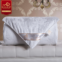  Handmade silk quilt 100 mulberry silk quilt mother quilt winter quilt spring quilt double quilt quilt core to keep warm