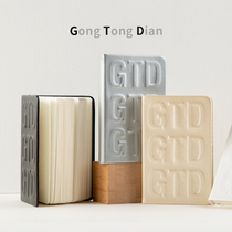 2021 small book art exquisite student creative Korean hipster notebook work log book notebook notebook small portable diary business simple hand account book Female