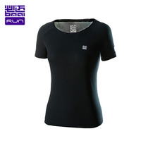  BMAI Bimai thin running short T mens and womens summer breathable quick-drying moisture-wicking short-sleeved T-shirt sports clothes