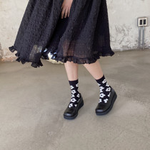 LET ME SEE Japanese chic childlike small flower socks