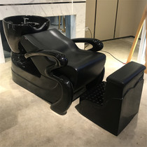 Hairdressing Shop Wash Head Bed Hairdresse Shop Flush Bed Ceramic Large Basin Brief About Half Lying Sitting Hair Salon Special Manufacturer Direct Sale