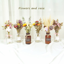 ins Nordic Young Flowers Little Fresh Home Swing Piece Dry Flower Loincloth Vases Photo props Decorative Pendulum H77