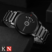 New no pointer concept watch men cool trend Creative simple student fashion Waterproof personality Quartz watch Mechanical