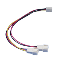  3PIN one-point two-wire computer fan adapter cable 3Pin interface 3-pin one-point two-pin three-pin 1-point 2 extension cable