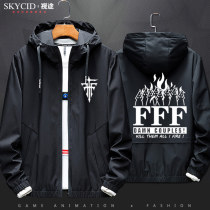 FFF group clothes heresy trial group clothes COS two-dimensional men and women couples casual jacket windbreaker coat clothes