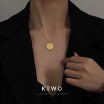 European and American style fashion temperament High sense necklace female Korean version of simple new choker ins Net red tide show