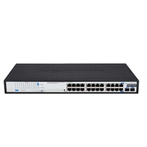 Special ticket Shunfeng H3C China three S1226F-HPWR switch 24 Port Gigabit electricity 2gigabit optical port 370W power poe single port 30 watt replacement S132