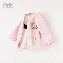 Infants in autumn girls babies clothes casual childrens coats spring and autumn babies childrens clothing 0 1 2 and a half years old