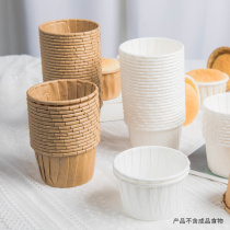 100 small and medium-sized rolled cups and cakes home with baked muffin cups to withstand high temperature