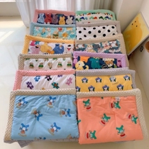 Childrens bean blanket ins cartoon sandwich warm skin blanket autumn and winter kindergarten comfort blanket single spring and autumn bean blanket