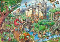 (Spot) myths and legends Hye Germany imported jigsaw puzzle 1500 pieces of Renova educational toys