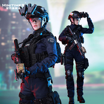 (Pre-sale)Minitimes Los Angeles Policewoman LAPD model M016 US military female soldier man gift hand-made