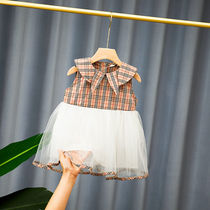 Baby girl dress short sleeve children summer dress baby Summer foreign skirt baby girl princess dress