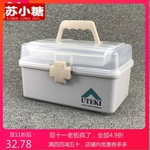 Medicine box Home medicine box Extra Large family containing box Medical home First aid Special medicine Portable Rescue Emergency Large Number