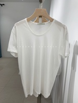 Spot Korean Lond * on * F * lat with early spring small U-neck solid color Joker fashionable short sleeve T-shirt