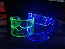 Luminous glasses trampoline light glasses l cold light blinds bar atmosphere concert party bar props