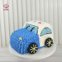 Cake model simulation 2019 new net red car window sample birthday cake model fake cake