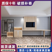 Hotel Bed Punctuate Hotel Furnishings Special Bed Box Complete custom Minroom apartment Single double bed rental room bed