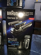German Braun Braun Series 9 Series 9090CC razor 4 knife head Belt special cleaning base