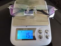 Seiko Seven days free trial for fine work ultra light pure titanium No frame Nearsightedness Frames Male business Eye frames HC1019