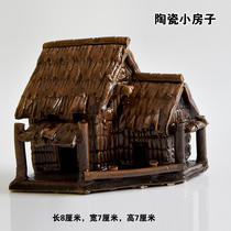 In the fish tank landscaping decoration products aquarium ceramic large house pavilion resin Castle simulation ornaments