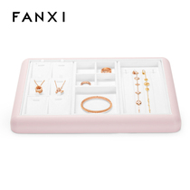 Fanxi FANXI JEWELLERY PAN PU CREATIVE Necklace With Necklace Pendant Pendant Display Containing Multipurpose Pan Powder P119