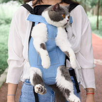 Pooch Backpack Chest Front Bag Pet Bag Pooch Out of Double Shoulder Bag Portable Bag Teddy Bag Mesh Breathable Travel Bag