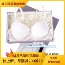18 autumn and winter New E-BRA womens small chest thick cup on top to gather bra lace comfortable underwear KB1341Q
