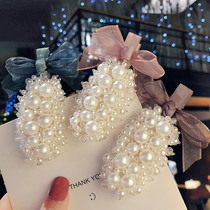 Net Red Pearl Hair Clip Women South Korea Ins girls Temperament Side Clip Loretta Head Accessories Sendai Hairstyle Hair Accessories