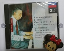 DECCA 4448392 Rachmaninoff Piano Concerto 1-4 Ashkenazi 2CD